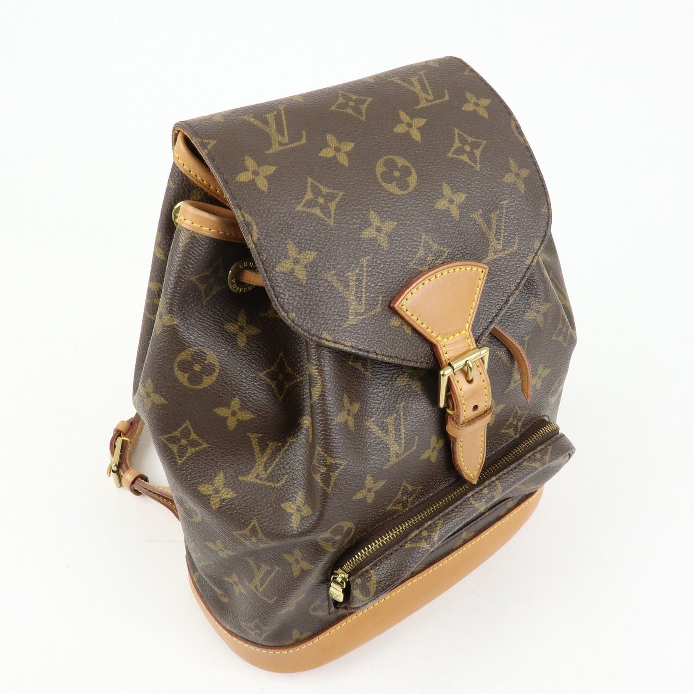 Louis Vuitton Vintage Montsouris Monogram Canvas MM