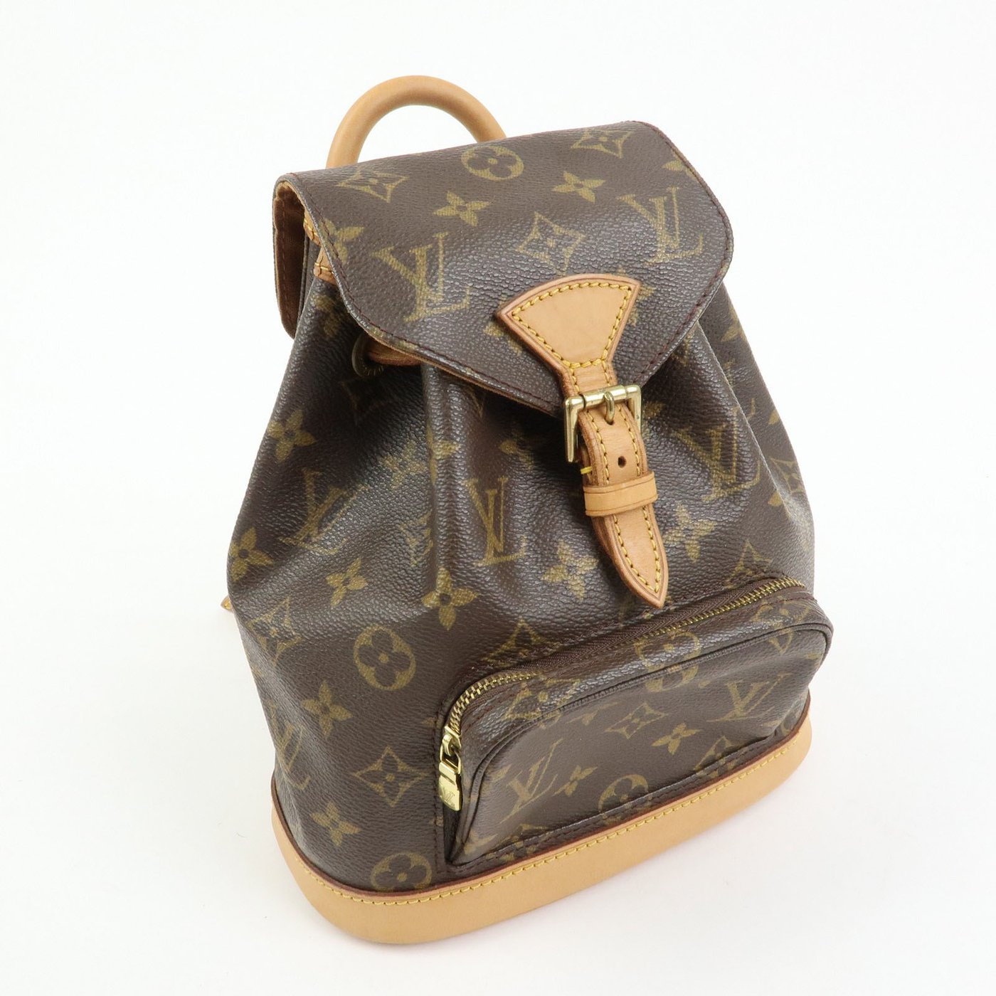 Louis Vuitton Vintage Montsouris Monogram Canvas Mini
