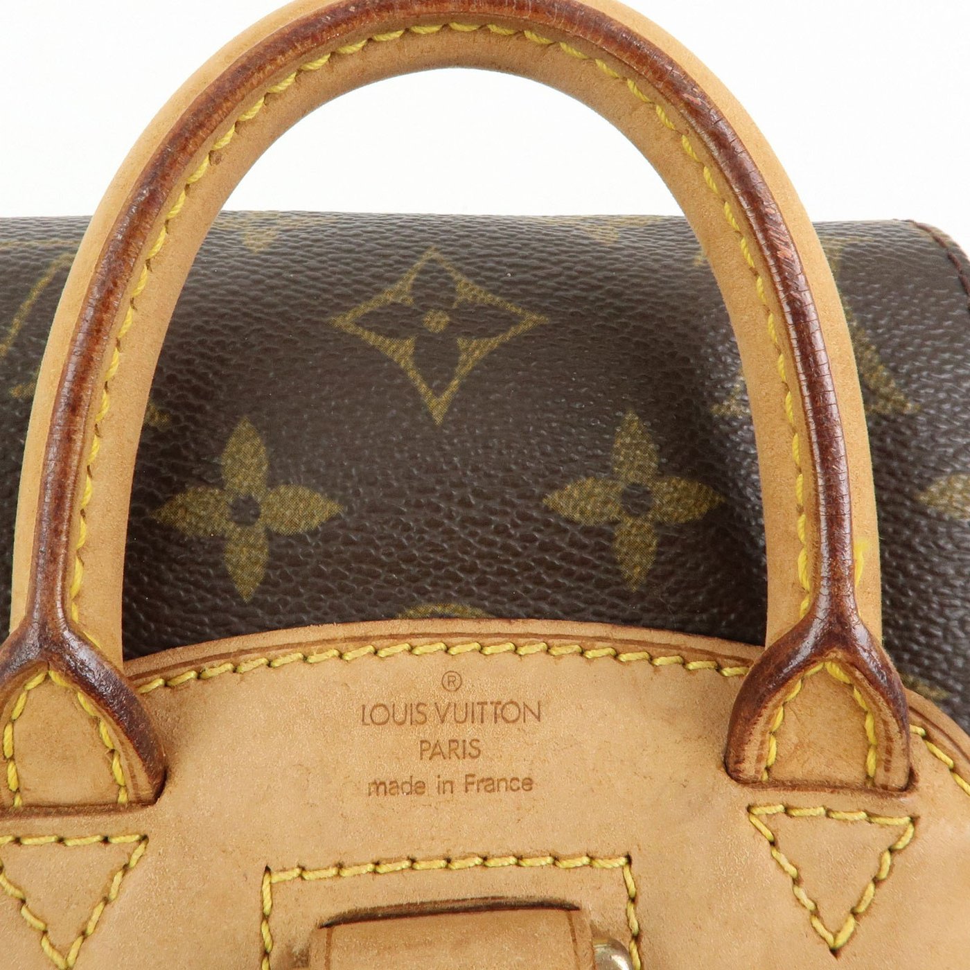 Louis Vuitton Vintage Montsouris Monogram Canvas Mini