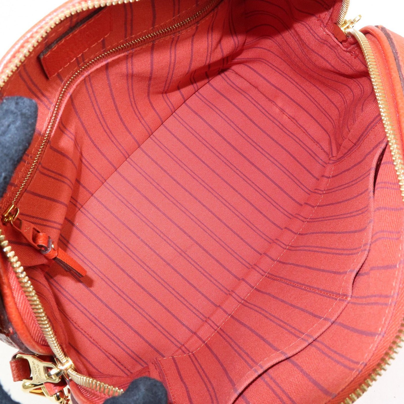 Louis Vuitton Speedy Bandouliere Monogram Empreinte Leather 25