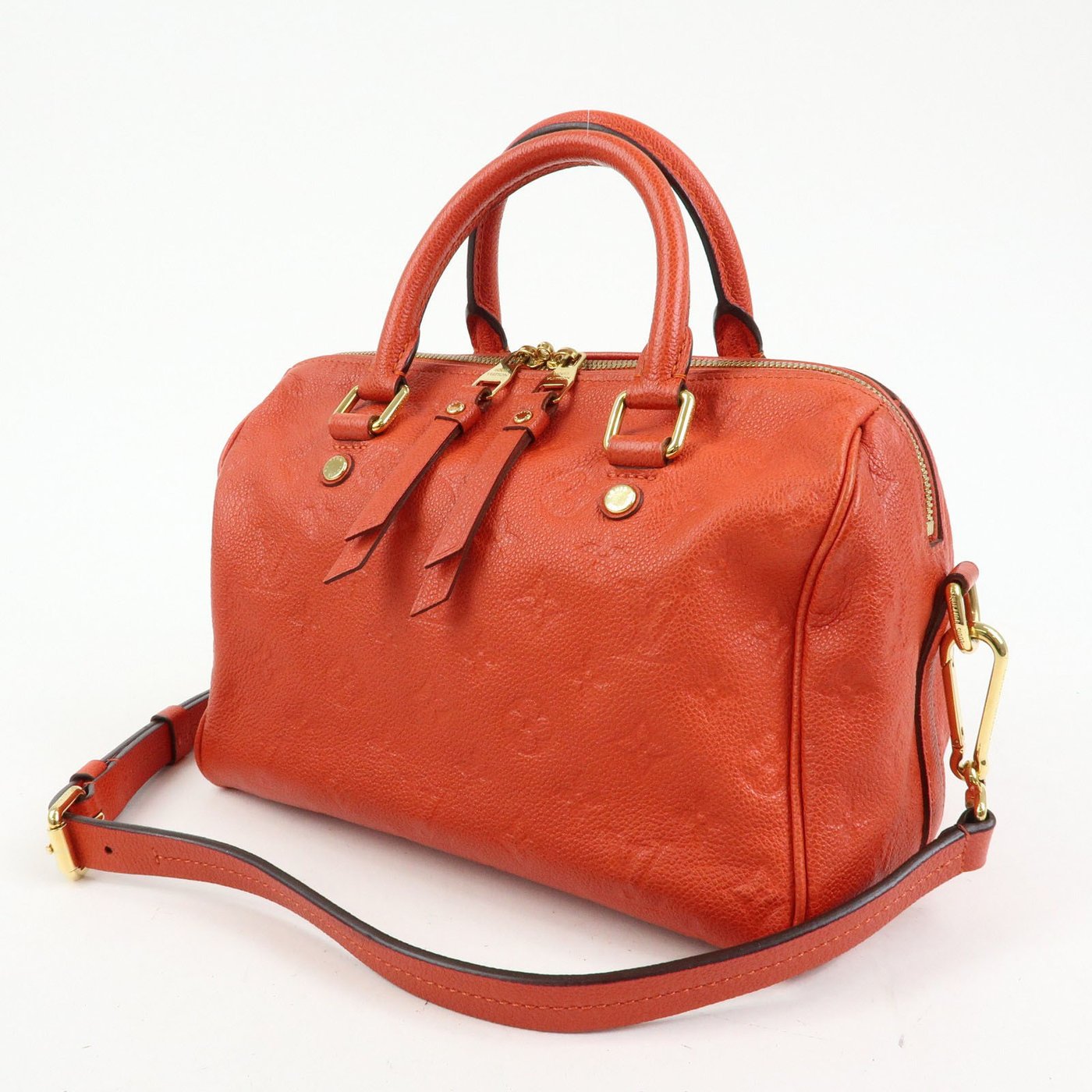 Louis Vuitton Speedy Bandouliere Monogram Empreinte Leather 25