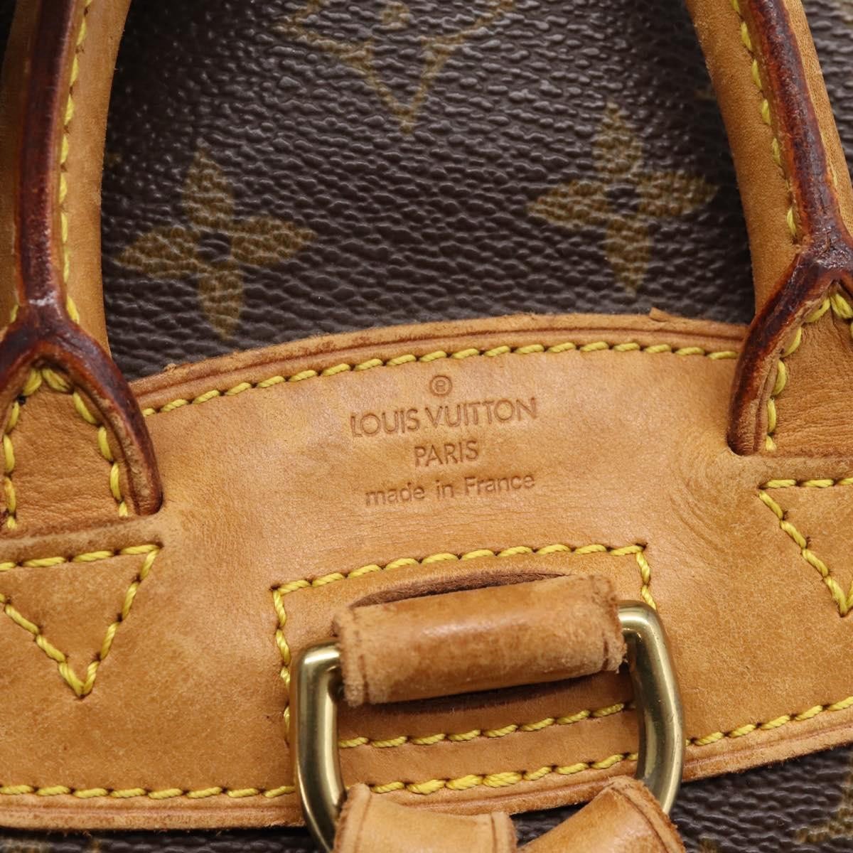 Louis Vuitton Vintage Montsouris Monogram Canvas PM