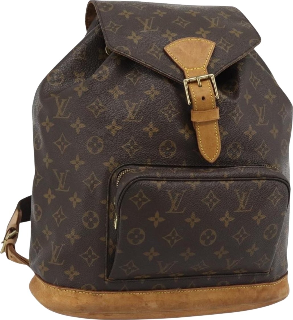 Louis Vuitton Vintage Montsouris Monogram Canvas GM