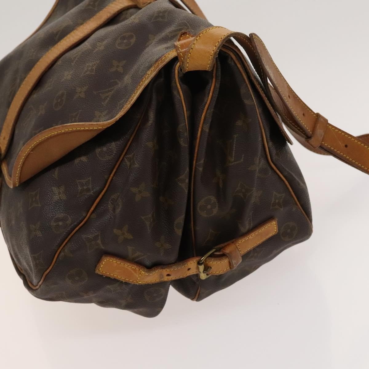 Louis Vuitton Saumur Monogram Canvas 35