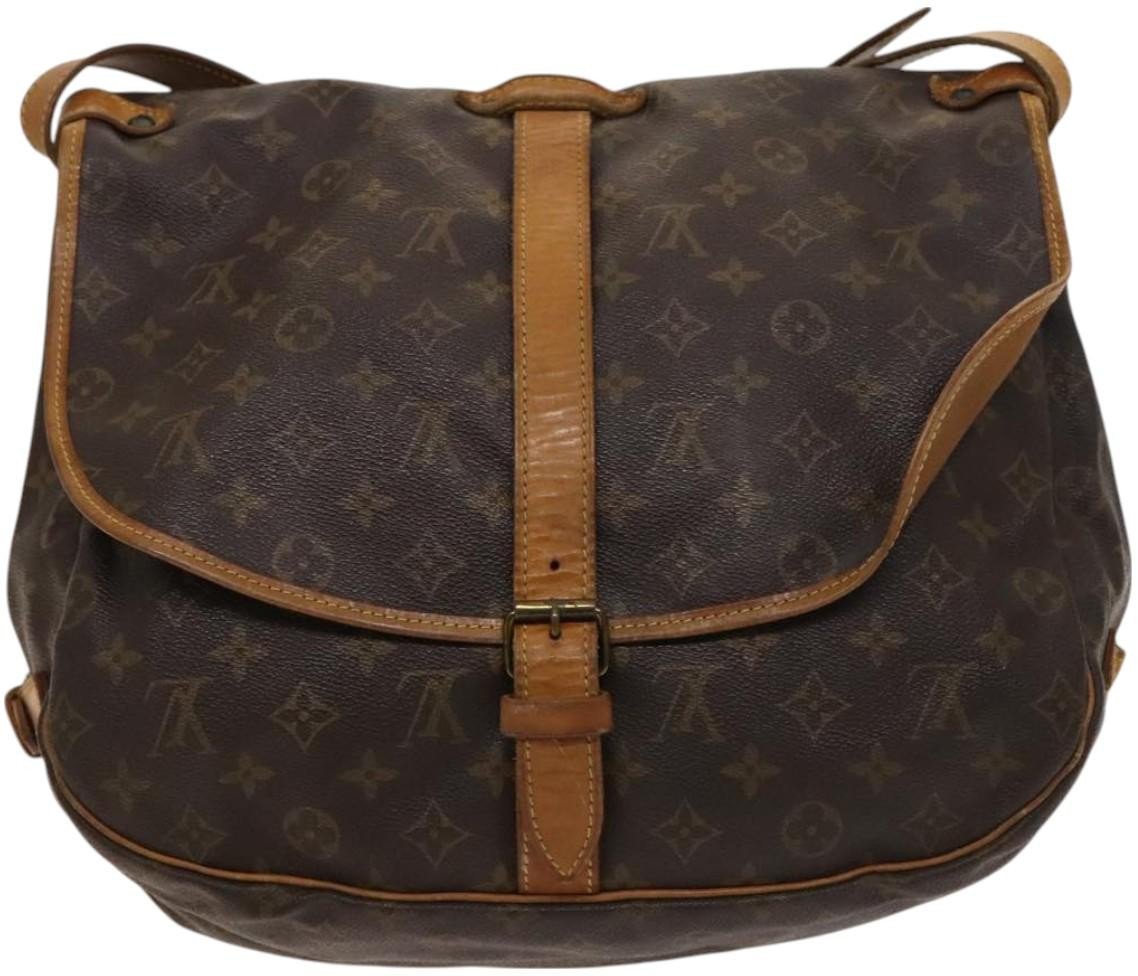 Louis Vuitton Saumur Monogram Canvas 35