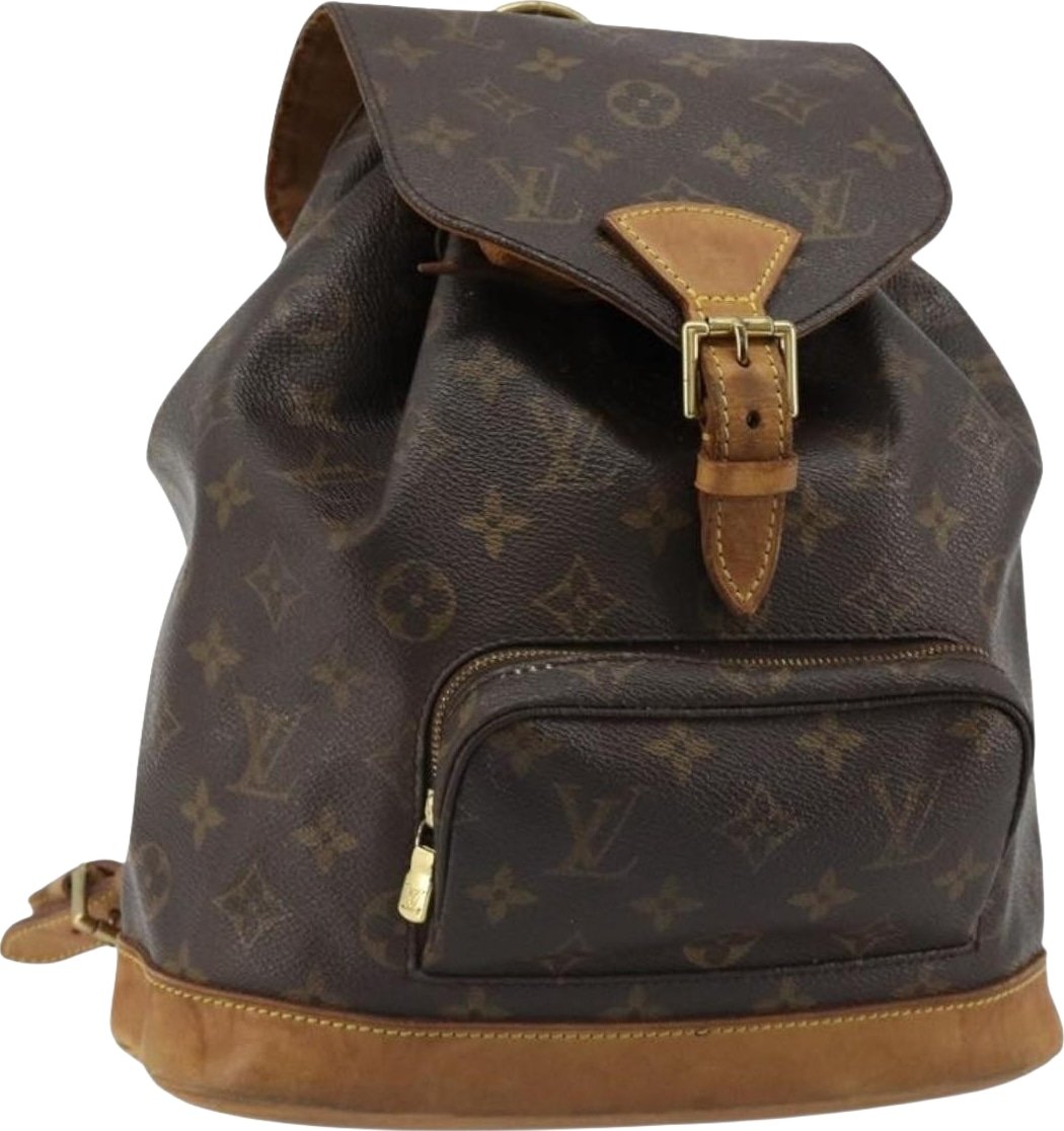 Louis Vuitton Vintage Montsouris Monogram Canvas MM