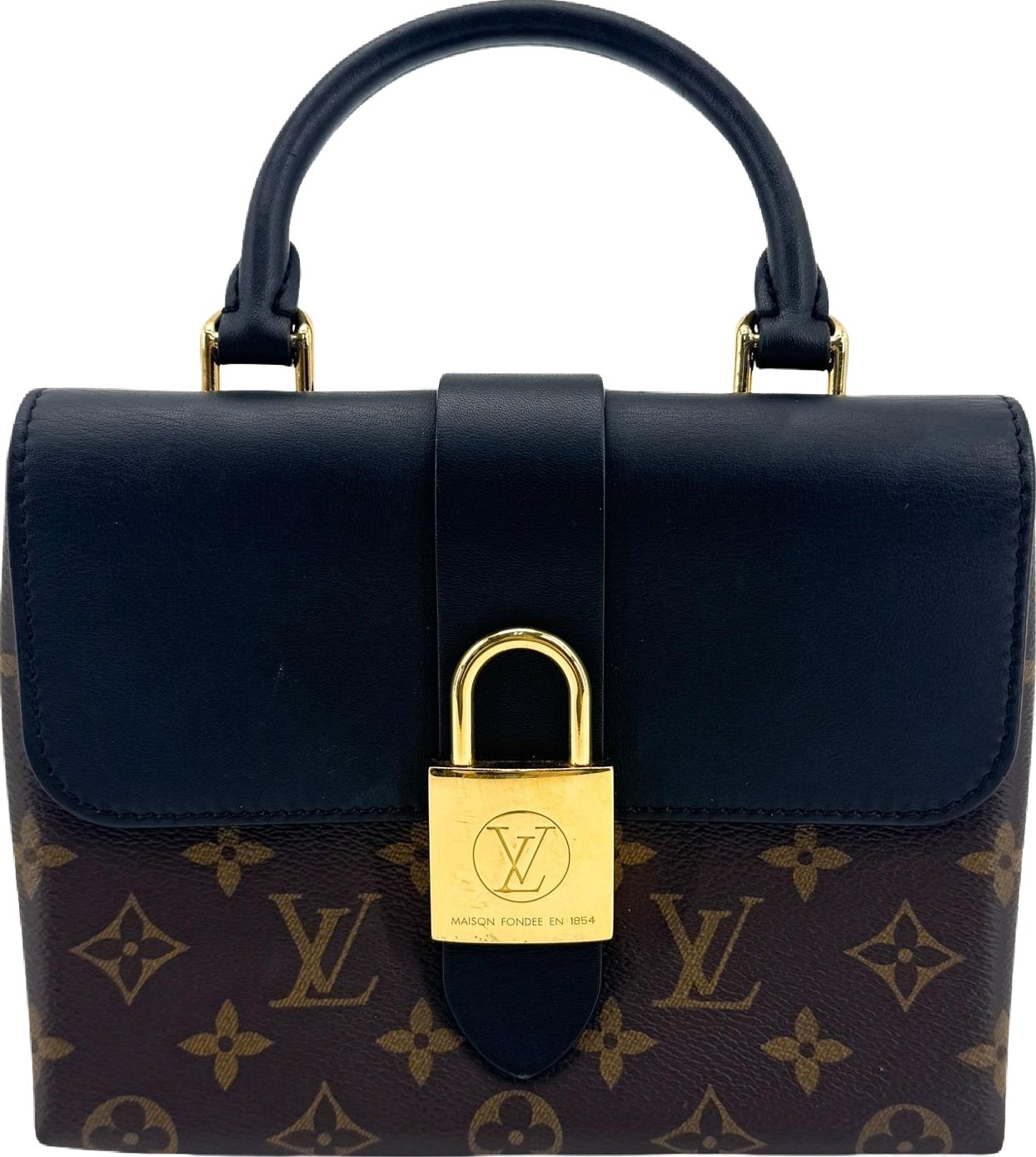 Louis Vuitton Locky Monogram Canvas with Leather BB