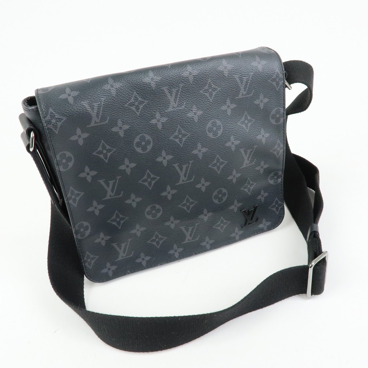 Louis Vuitton District Messenger Monogram Eclipse Canvas PM