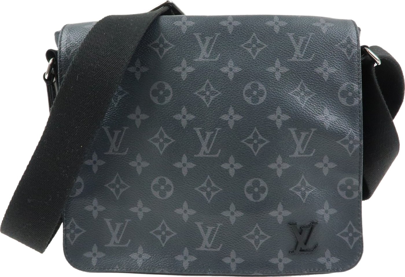 Louis Vuitton District Messenger Monogram Eclipse Canvas PM