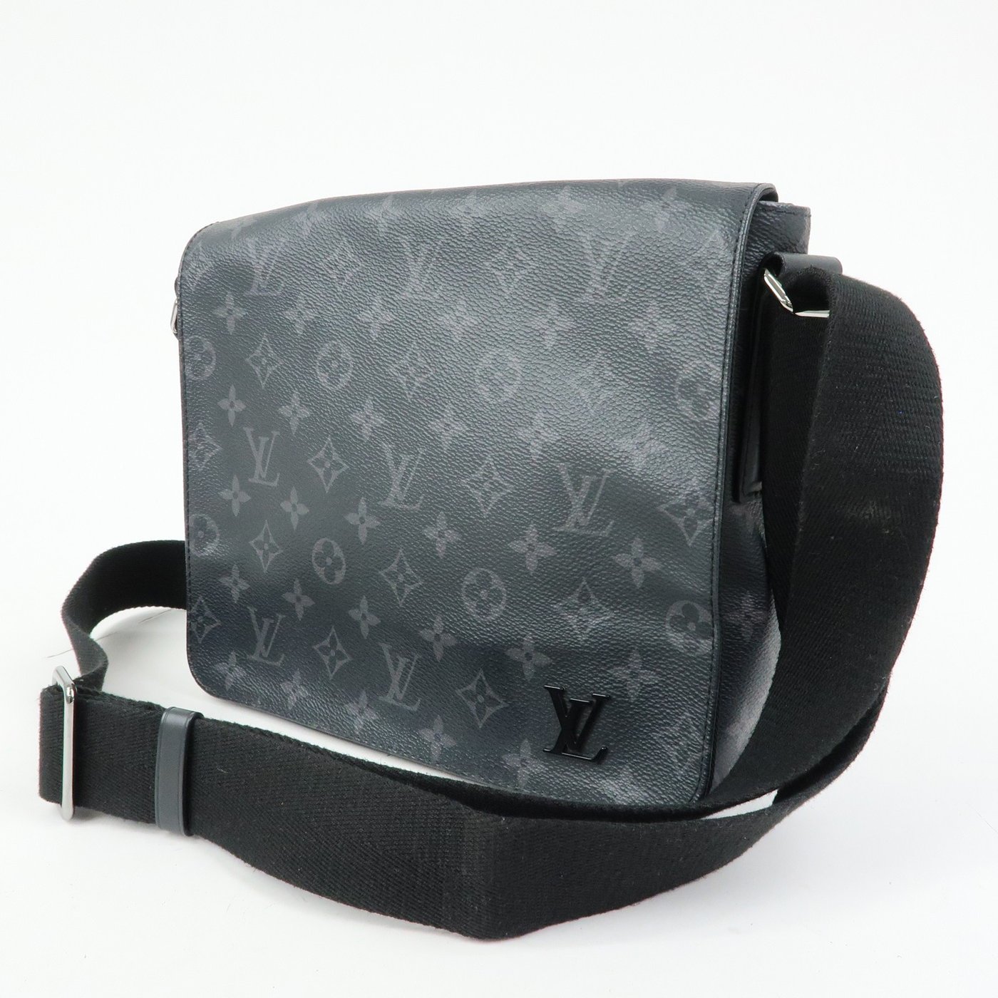 Louis Vuitton District Messenger Monogram Eclipse Canvas PM