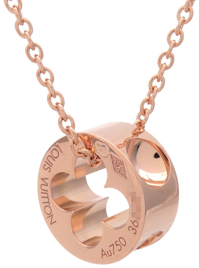 Louis Vuitton Empreinte Pendant 18K Rose Gold