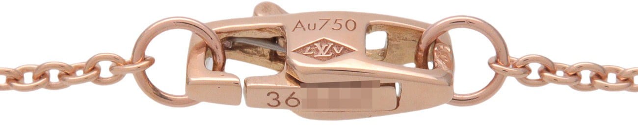 Louis Vuitton Empreinte Pendant 18K Rose Gold