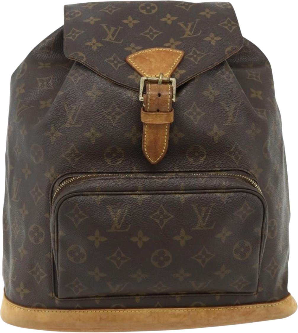 Louis Vuitton Vintage Montsouris Monogram Canvas GM