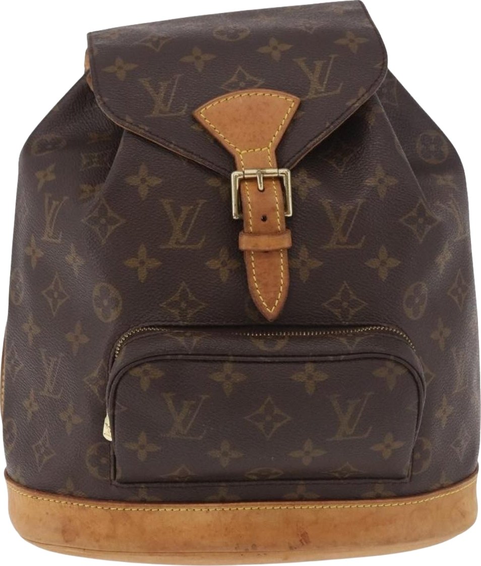 Louis Vuitton Vintage Montsouris Monogram Canvas MM