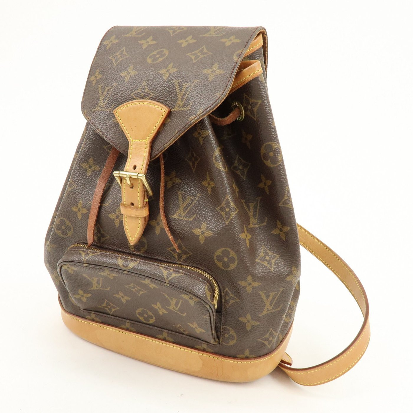 Louis Vuitton Vintage Montsouris Monogram Canvas MM