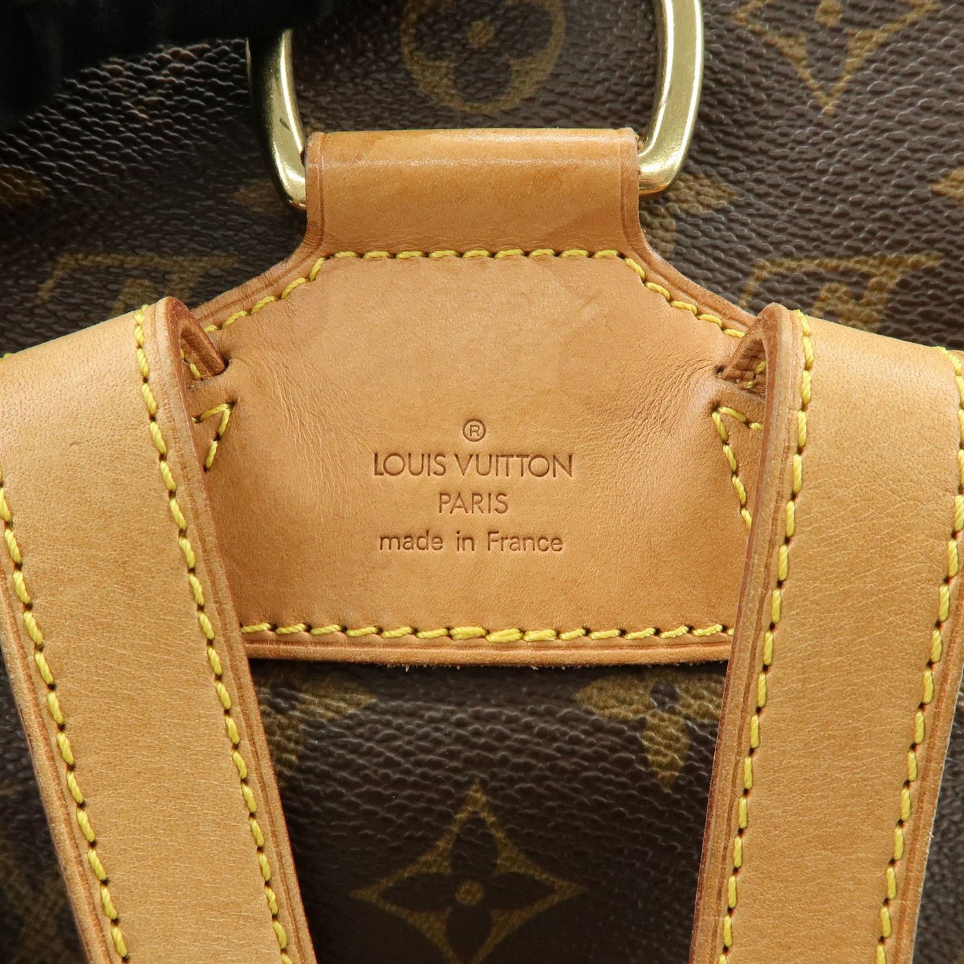 Louis Vuitton Vintage Montsouris Monogram Canvas MM