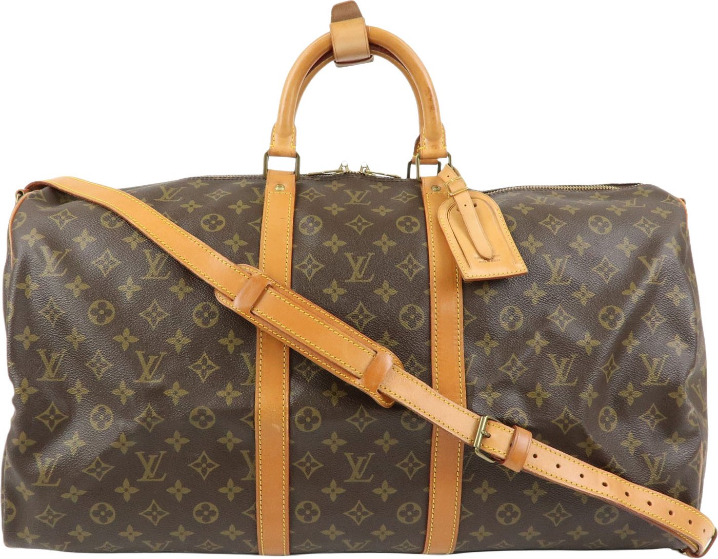 Louis Vuitton Keepall Bandouliere Monogram Canvas 55