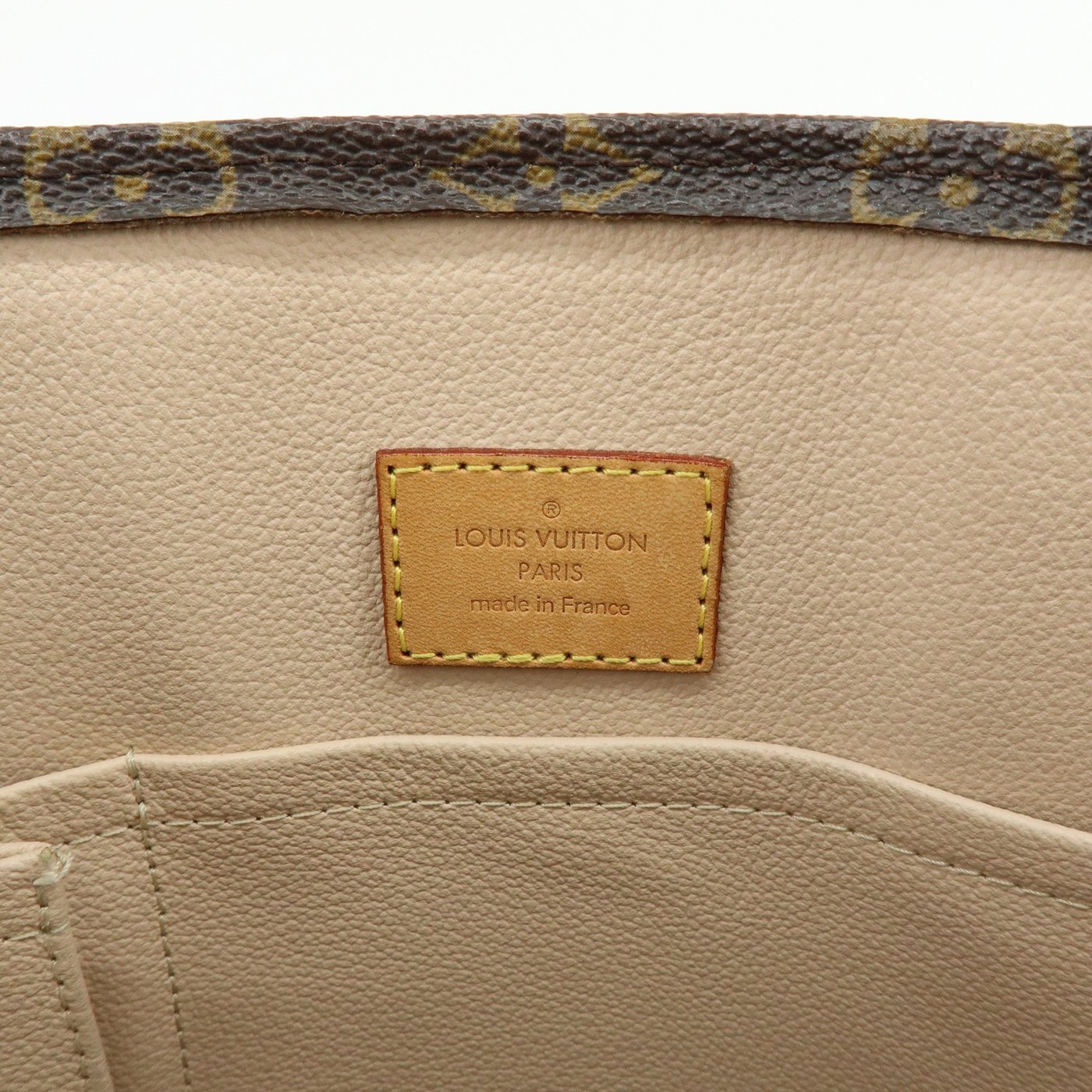 Louis Vuitton Vintage Sac Plat Monogram Canvas