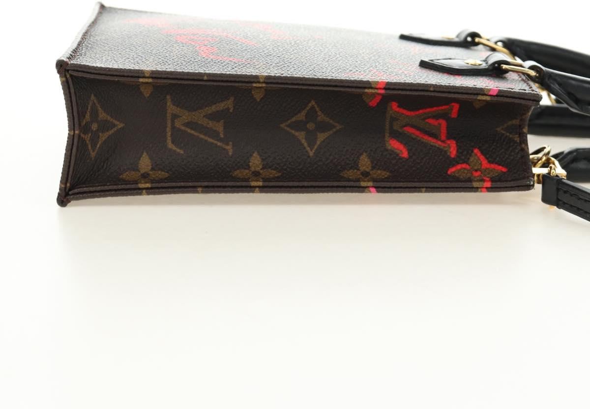 Louis Vuitton Petit Sac Plat Limited Edition Fall in Love Monogram Canvas