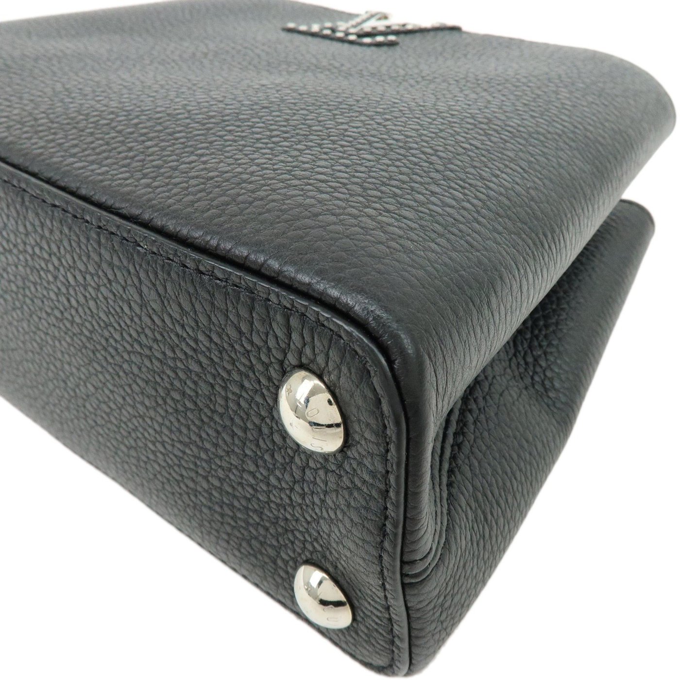 Louis Vuitton Capucines Fleur De Lys Taurillon Leather BB