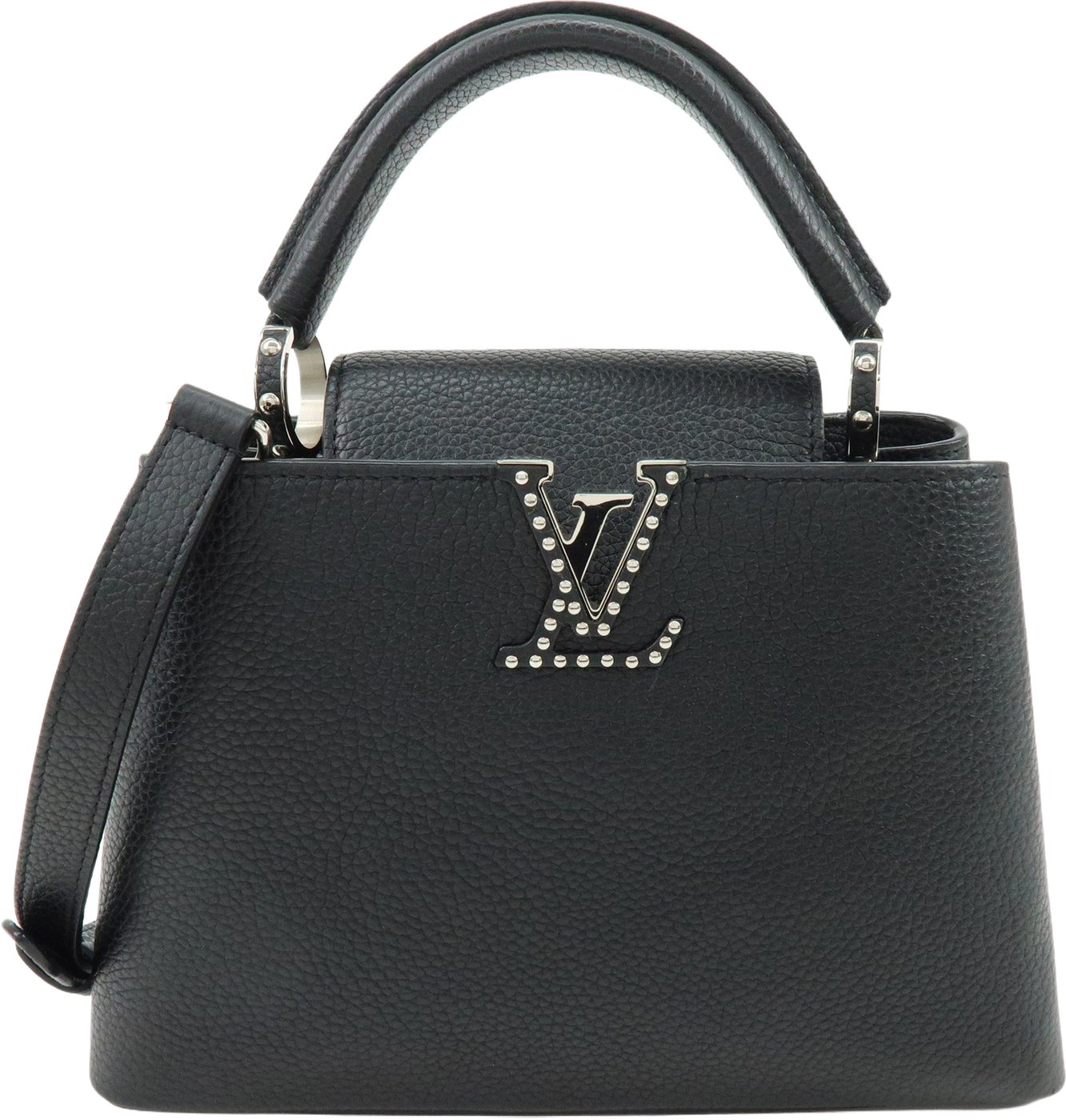 Louis Vuitton Capucines Fleur De Lys Taurillon Leather BB