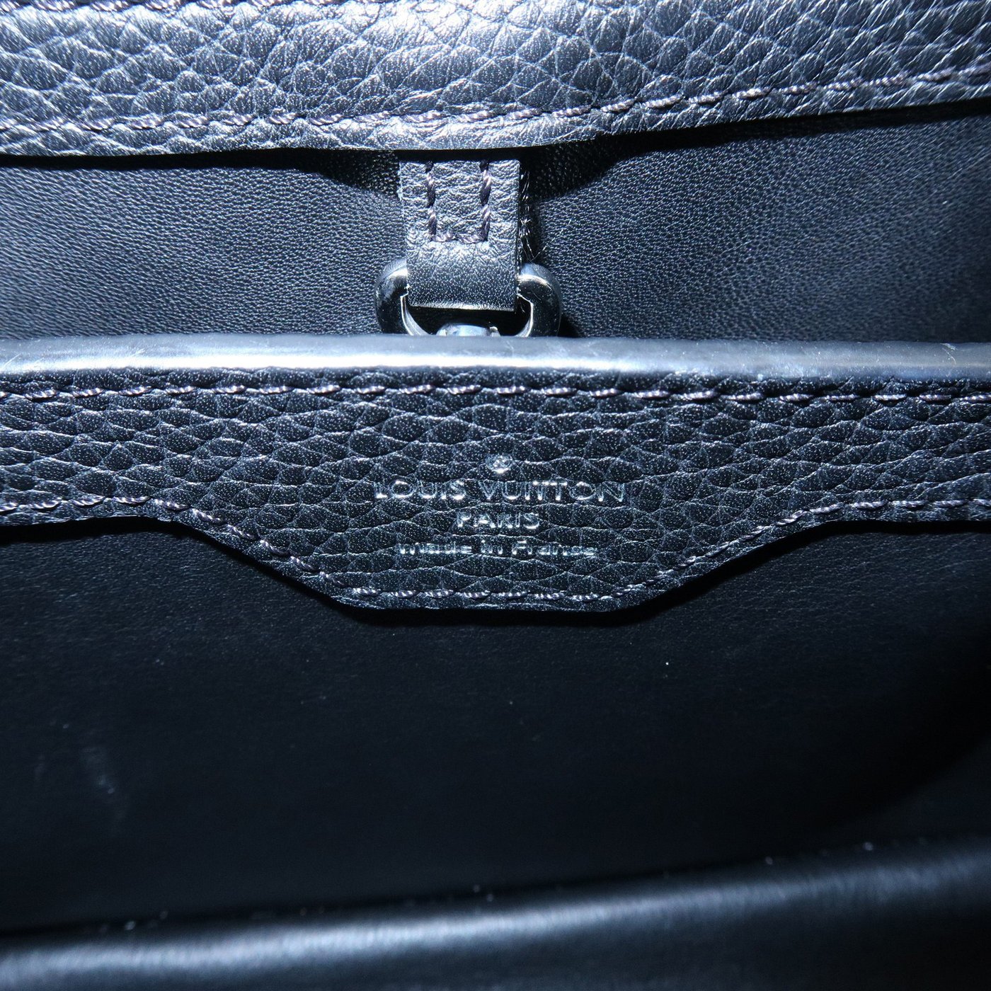 Louis Vuitton Capucines Fleur De Lys Taurillon Leather BB