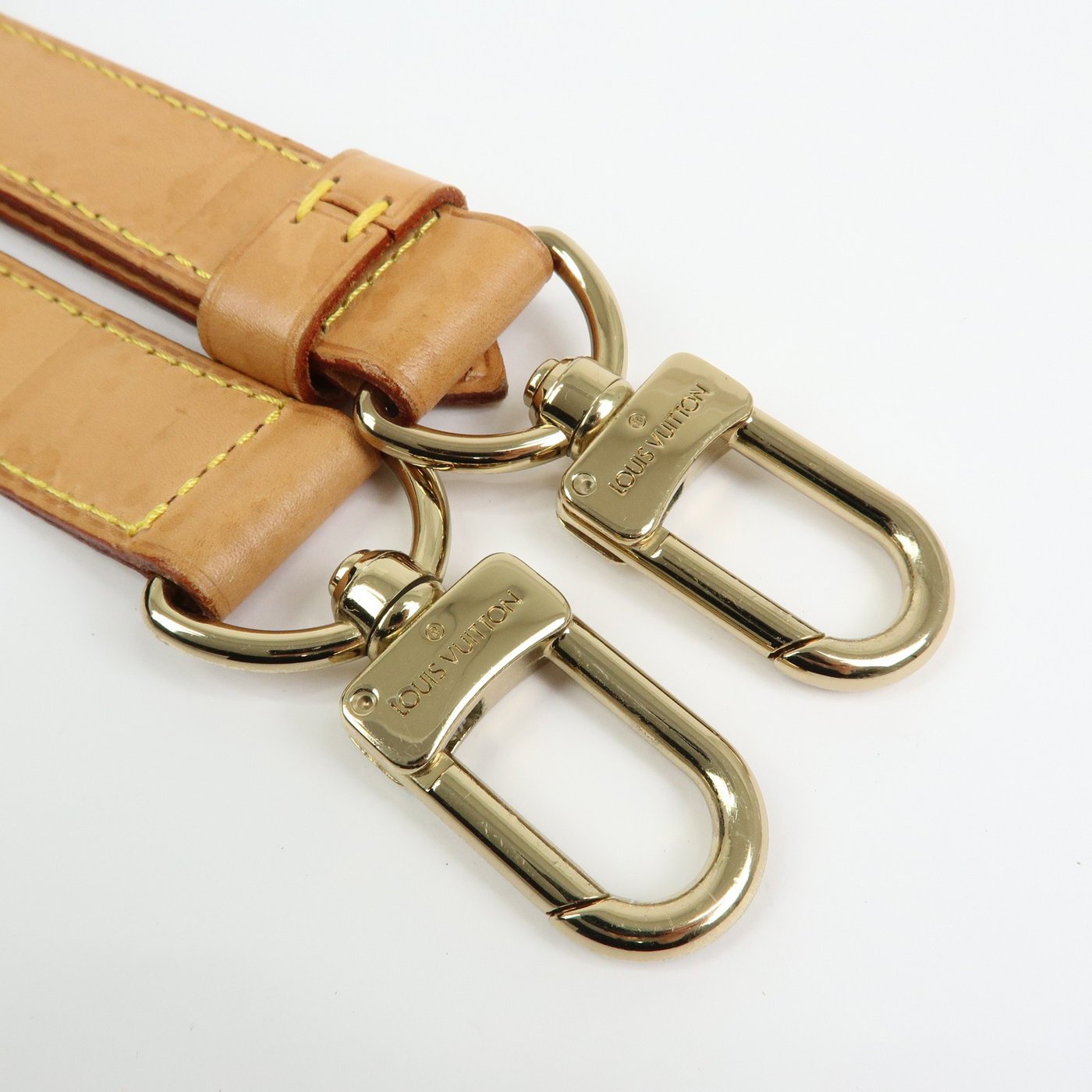 Louis Vuitton Adjustable Shoulder Strap Vachetta Leather Medium