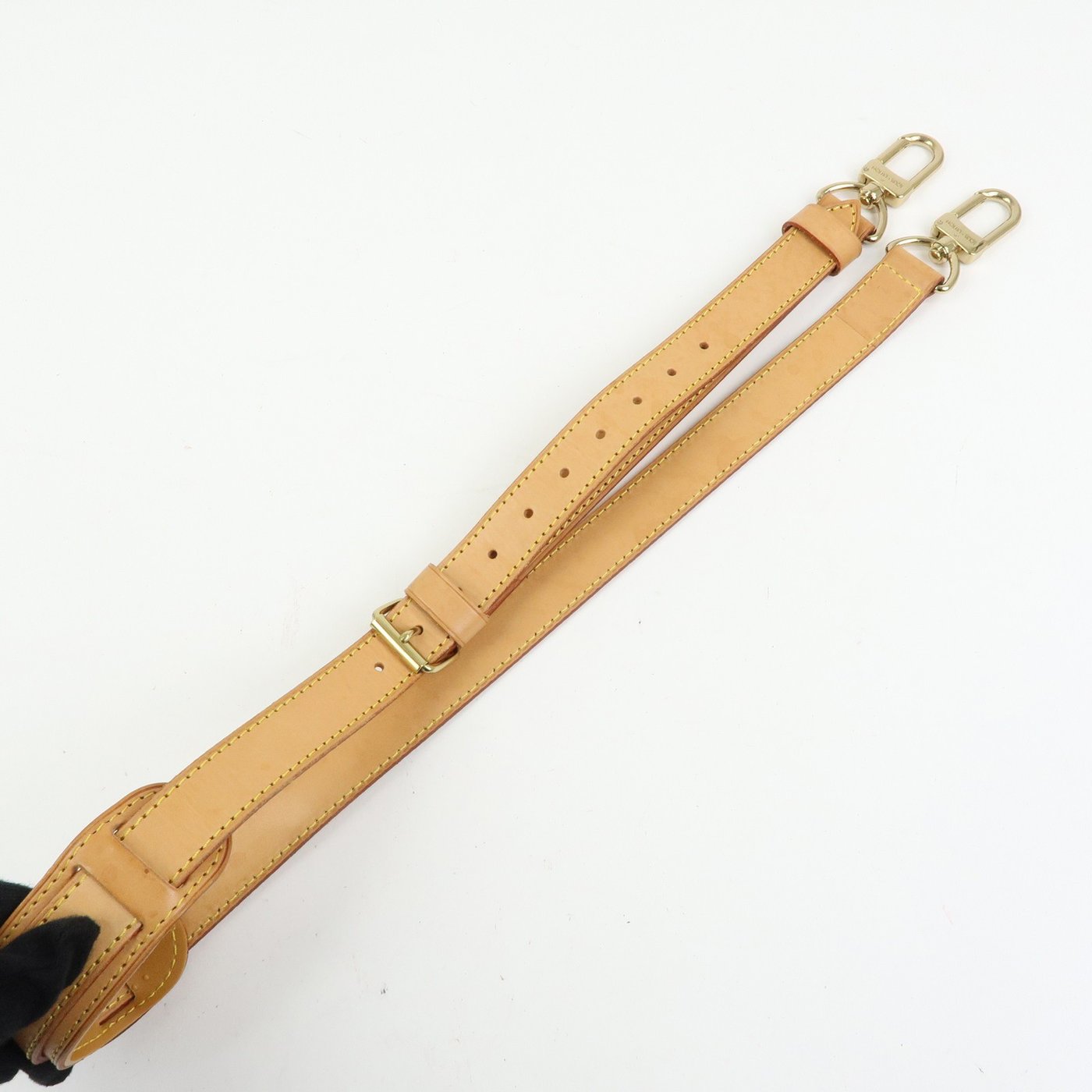 Louis Vuitton Adjustable Shoulder Strap Vachetta Leather Medium