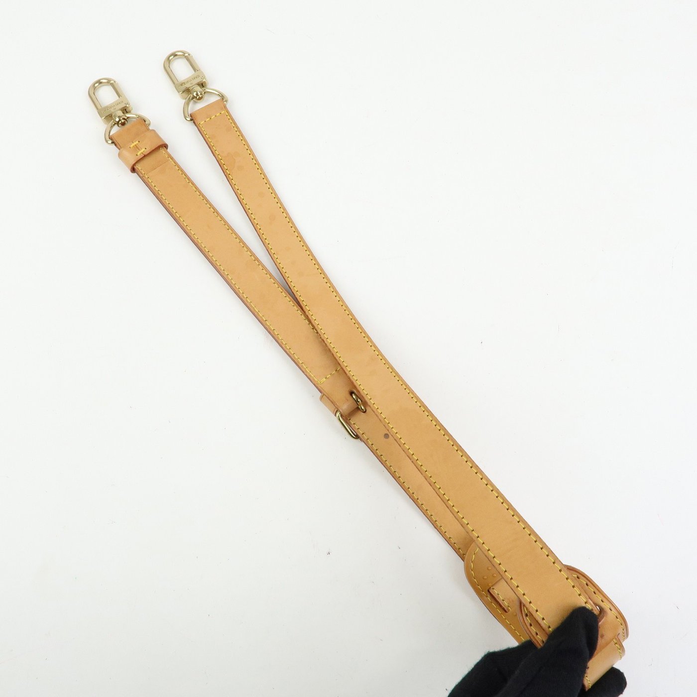Louis Vuitton Adjustable Shoulder Strap Vachetta Leather Medium