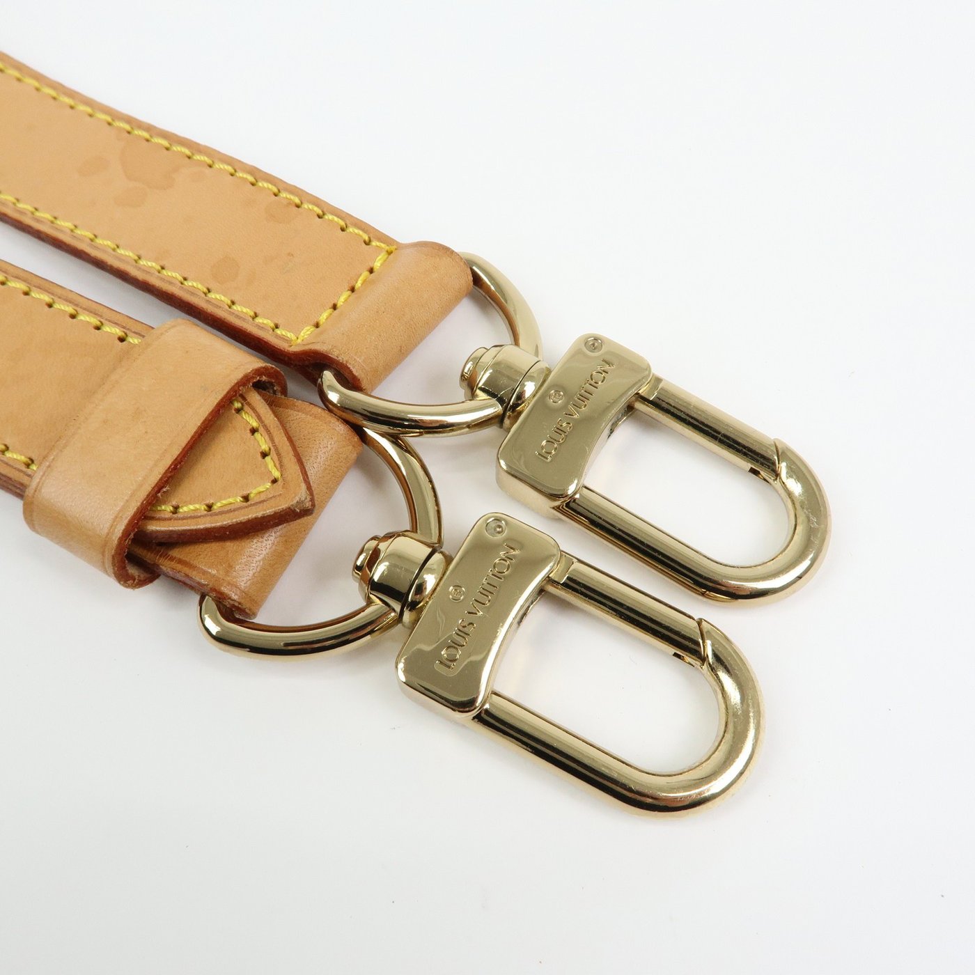 Louis Vuitton Adjustable Shoulder Strap Vachetta Leather Medium