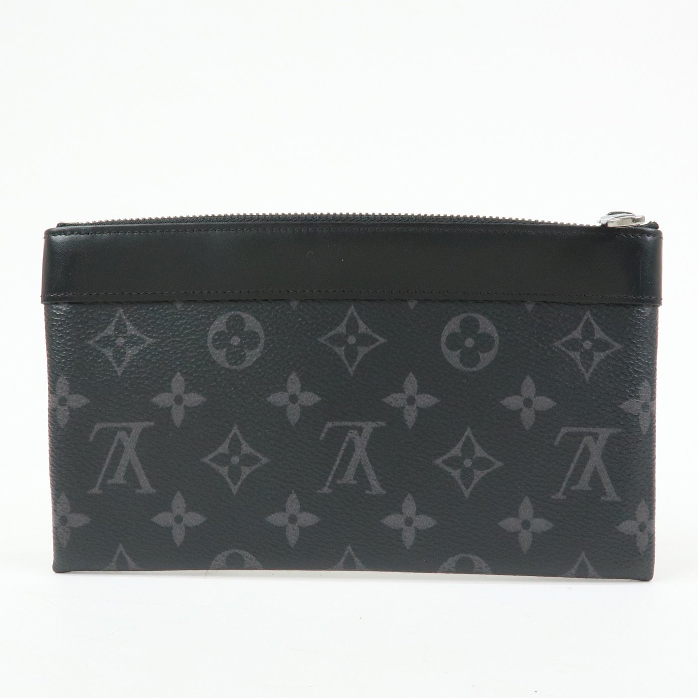 Louis Vuitton Discovery Pochette Monogram Eclipse Canvas PM