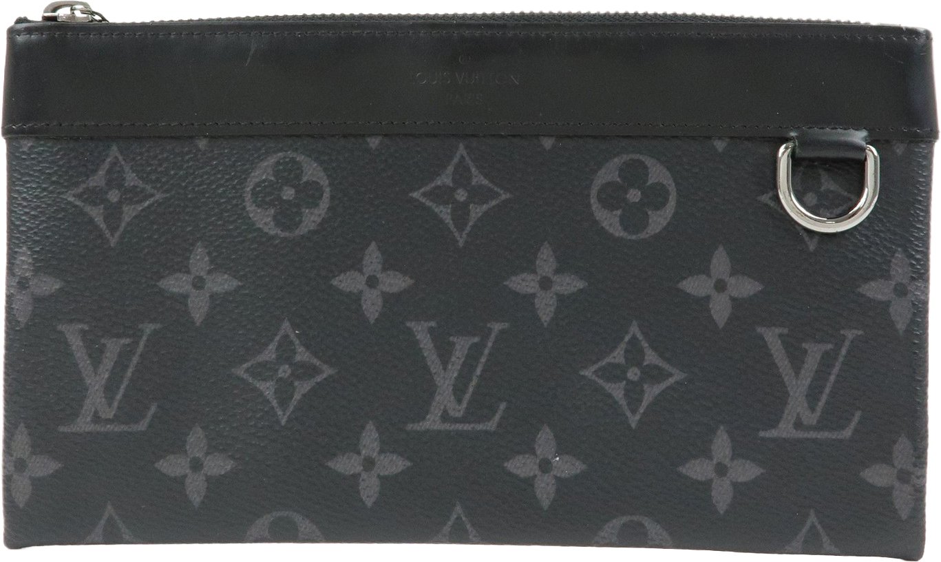Louis Vuitton Discovery Pochette Monogram Eclipse Canvas PM