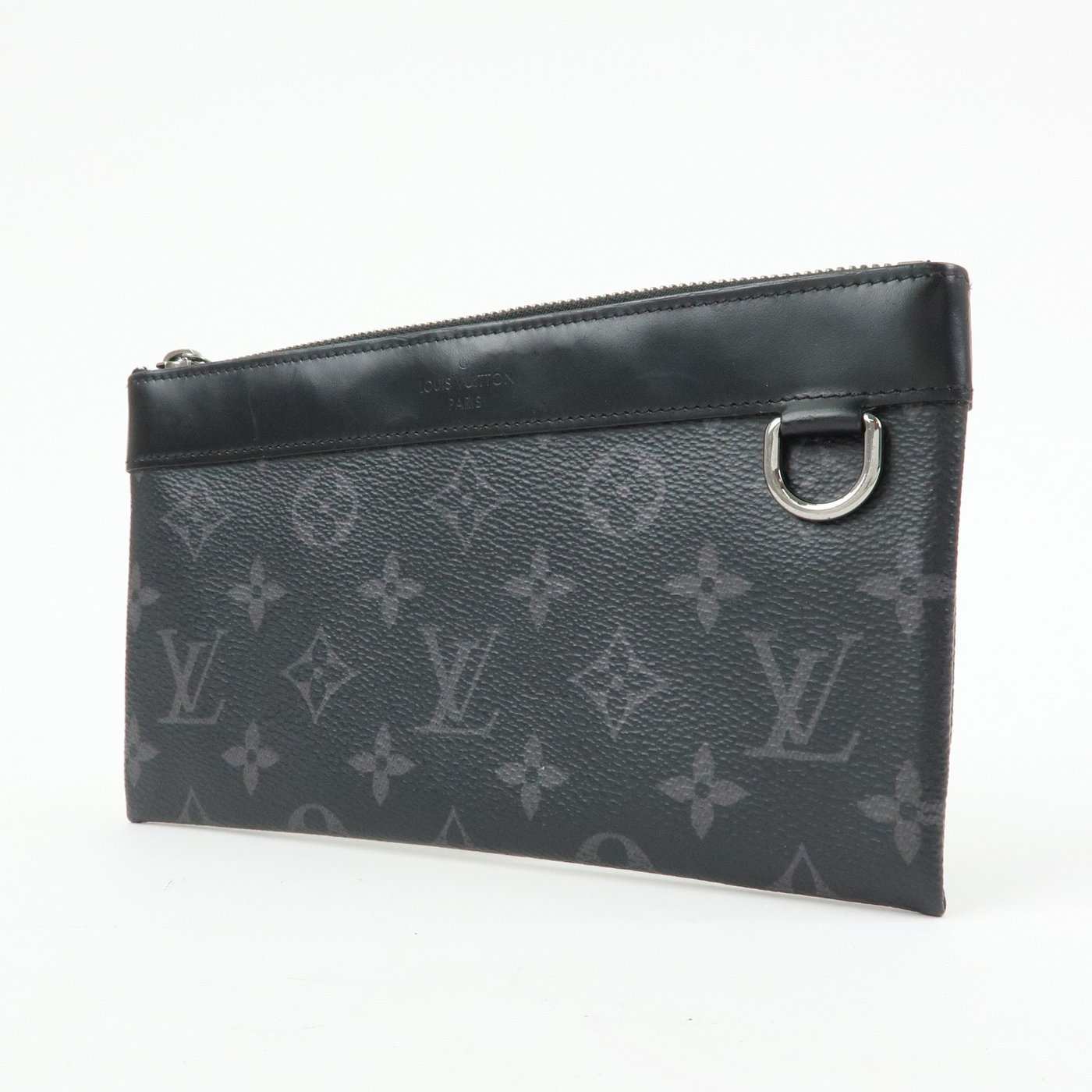 Louis Vuitton Discovery Pochette Monogram Eclipse Canvas PM