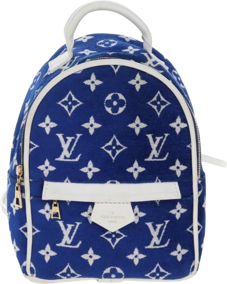 Louis Vuitton Palm Springs LV Match Monogram Jacquard Velvet Mini