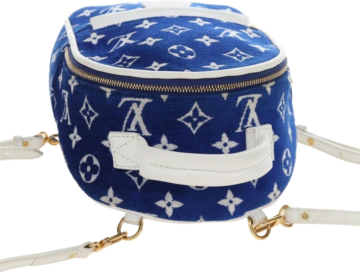 Louis Vuitton Palm Springs LV Match Monogram Jacquard Velvet Mini