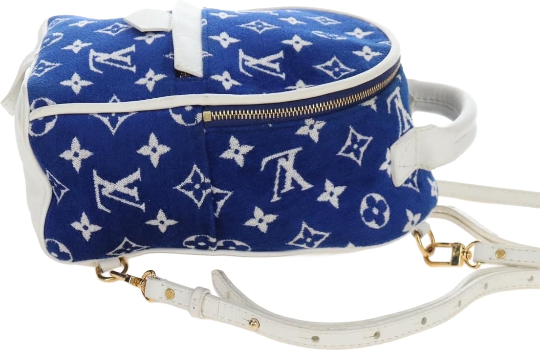 Louis Vuitton Palm Springs LV Match Monogram Jacquard Velvet Mini