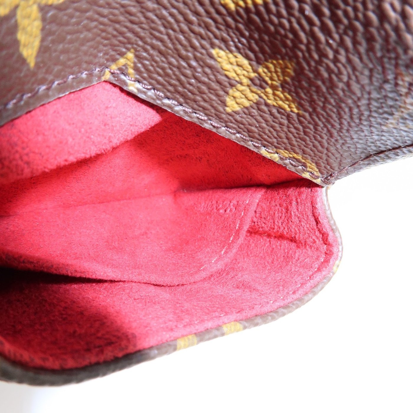 Louis Vuitton Partition Wristlet Clutch Monogram Canvas