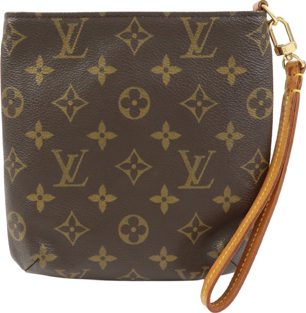 Louis Vuitton Partition Wristlet Clutch Monogram Canvas