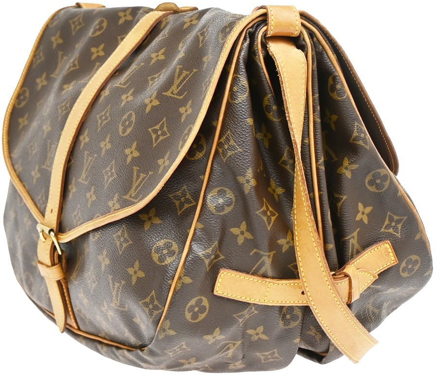 Louis Vuitton Saumur Monogram Canvas 35