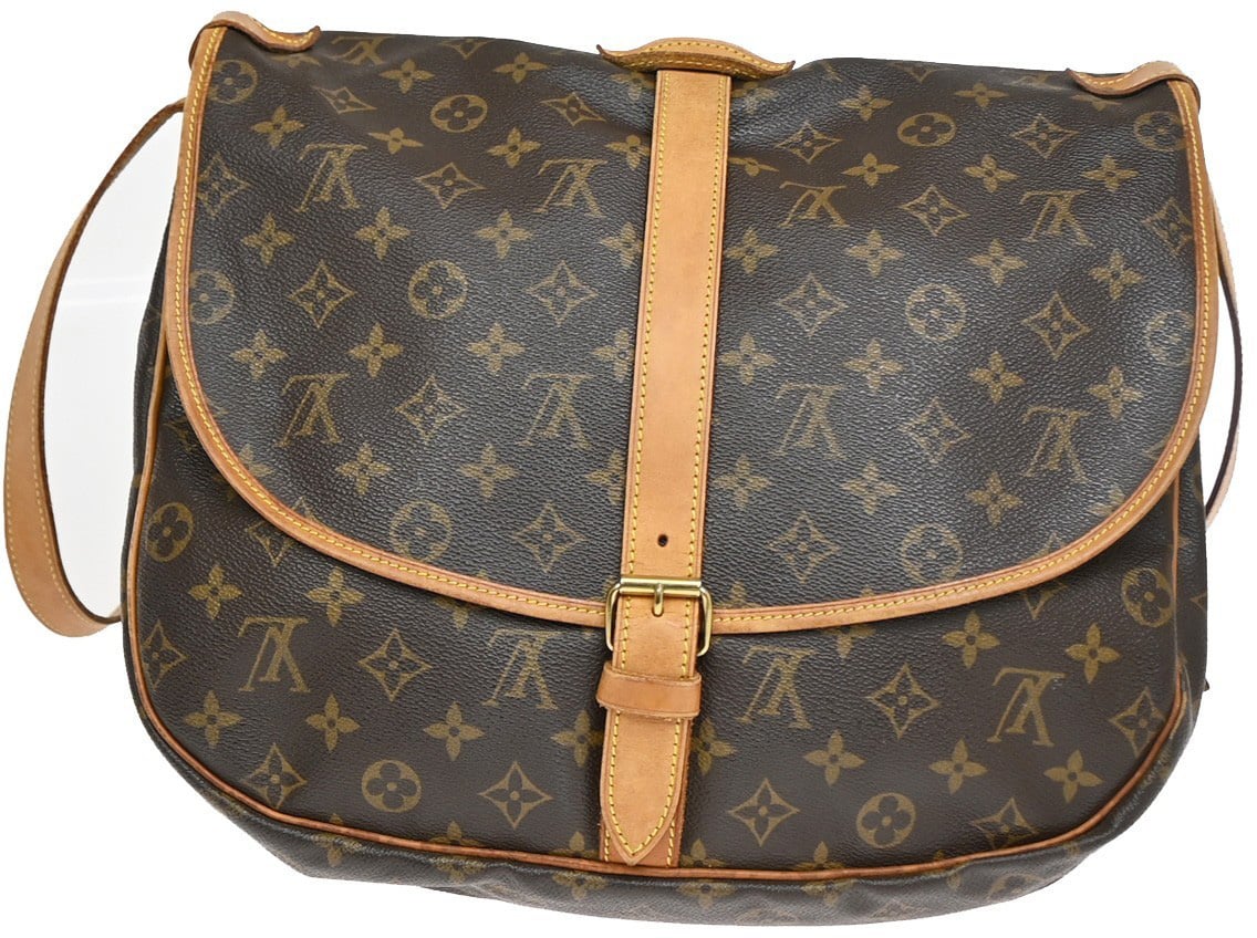 Louis Vuitton Saumur Monogram Canvas 35