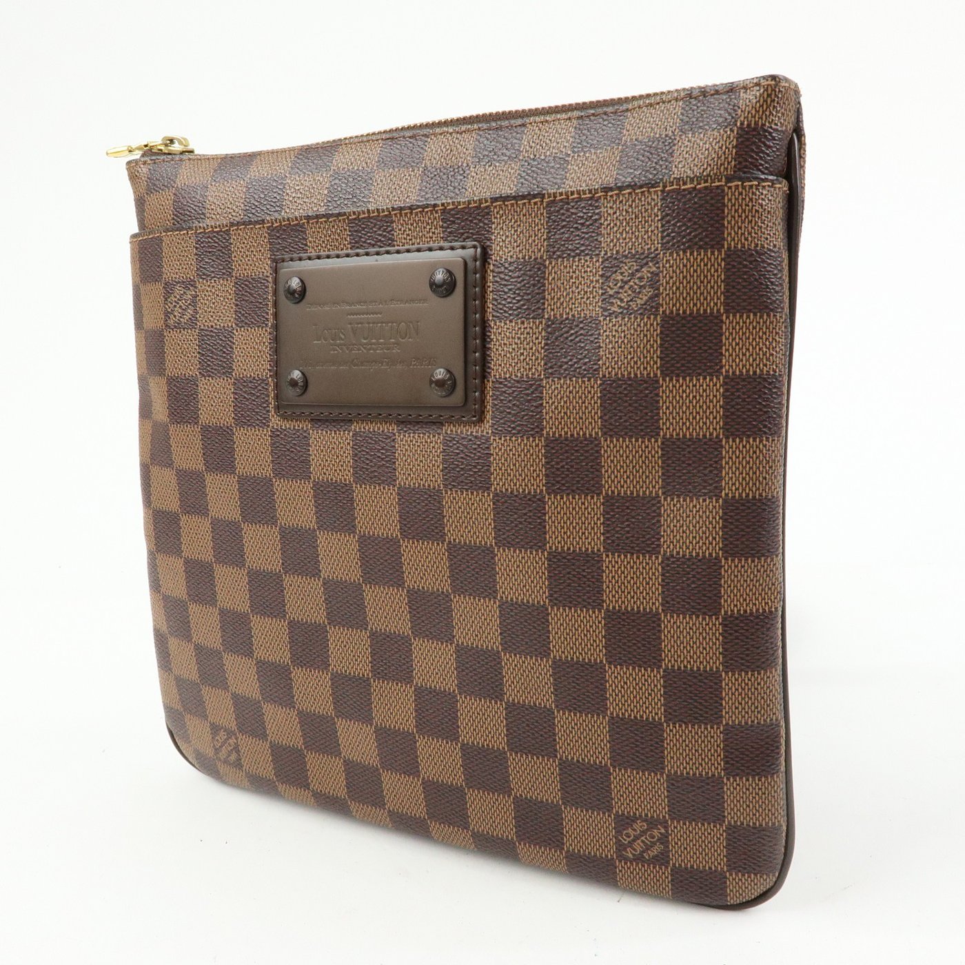 Louis Vuitton Brooklyn Pochette Plate Damier