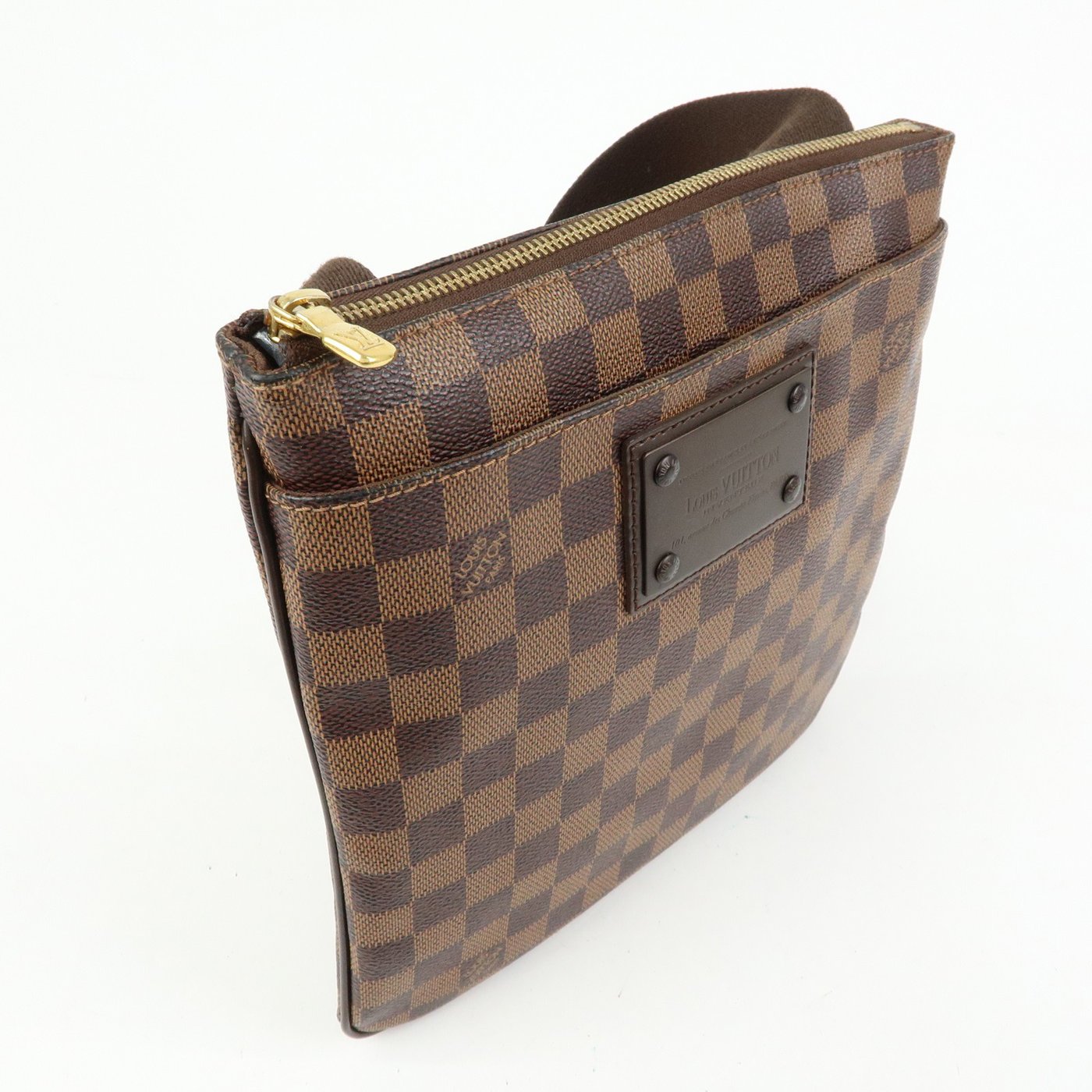 Louis Vuitton Brooklyn Pochette Plate Damier