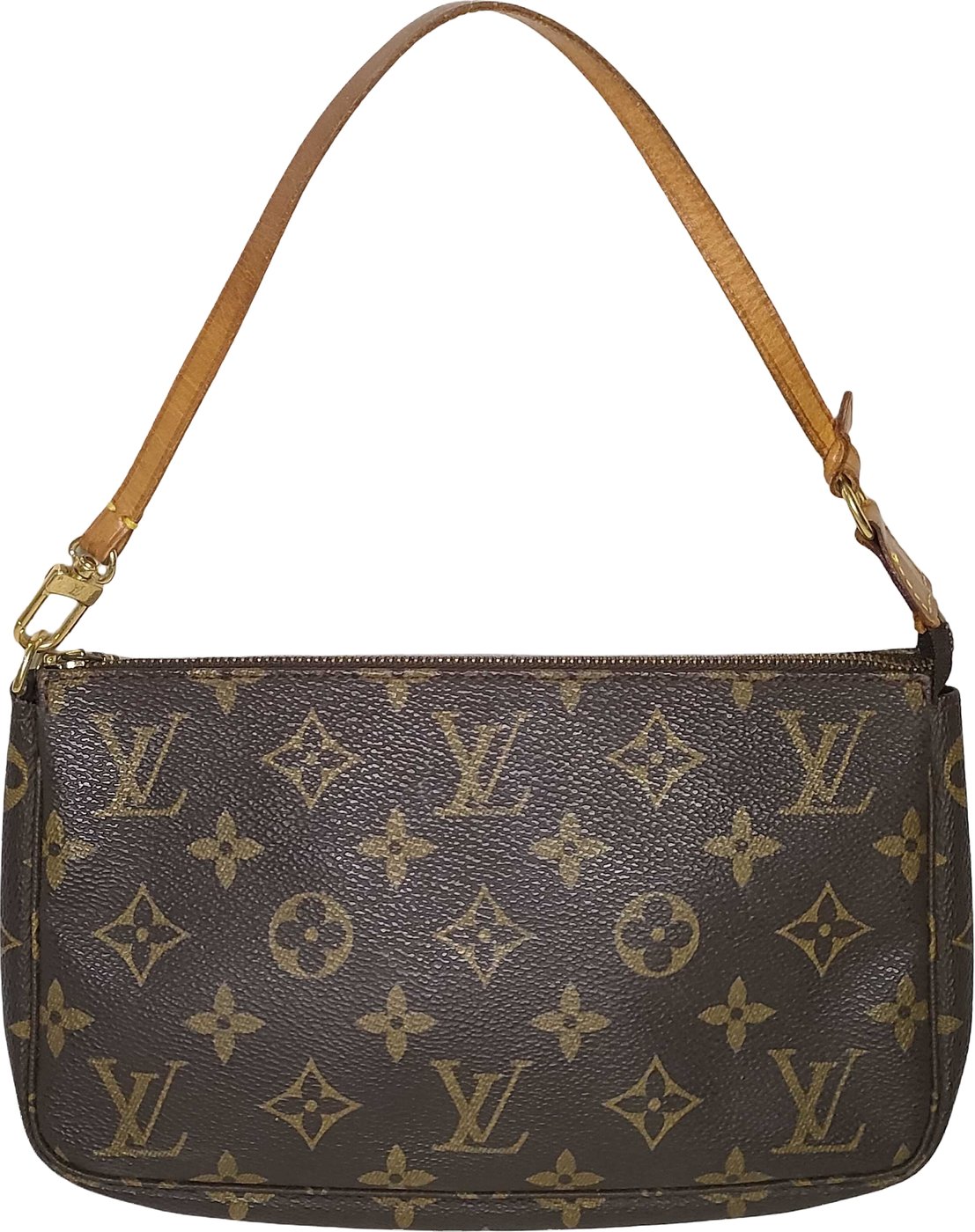 Louis Vuitton Randonnee Pochette Monogram Coated Canvas