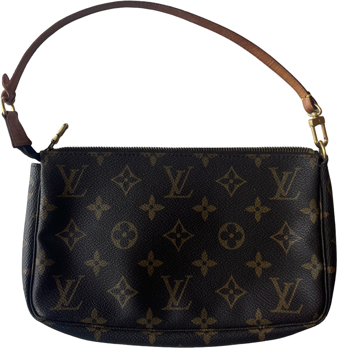 Louis Vuitton Randonnee Pochette Monogram Coated Canvas