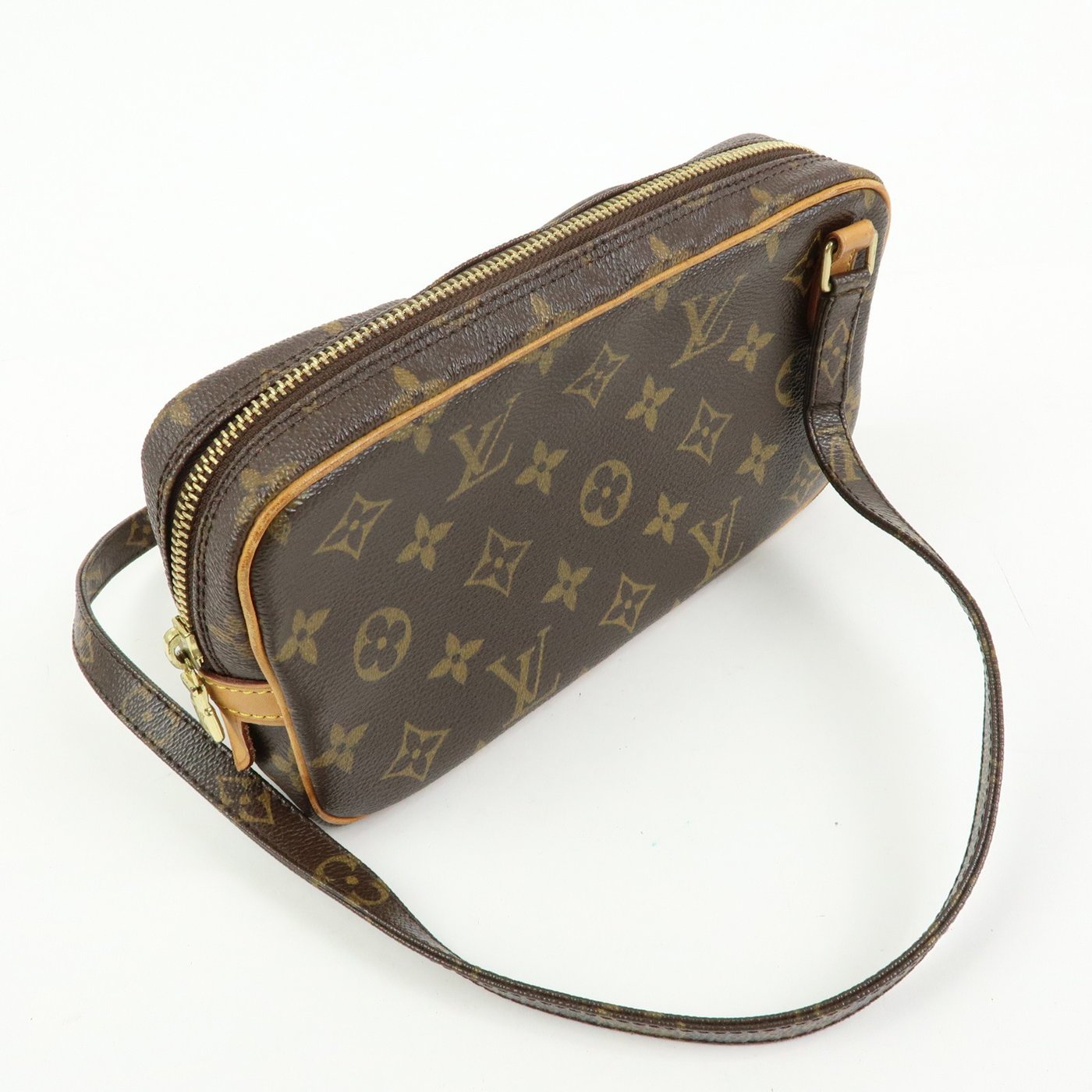 Louis Vuitton Pochette Marly Bandouliere Monogram Canvas Medium