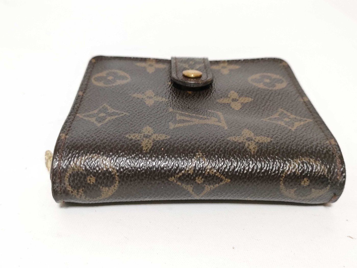 Louis Vuitton Compact Zip Perforated Monogram Canvas