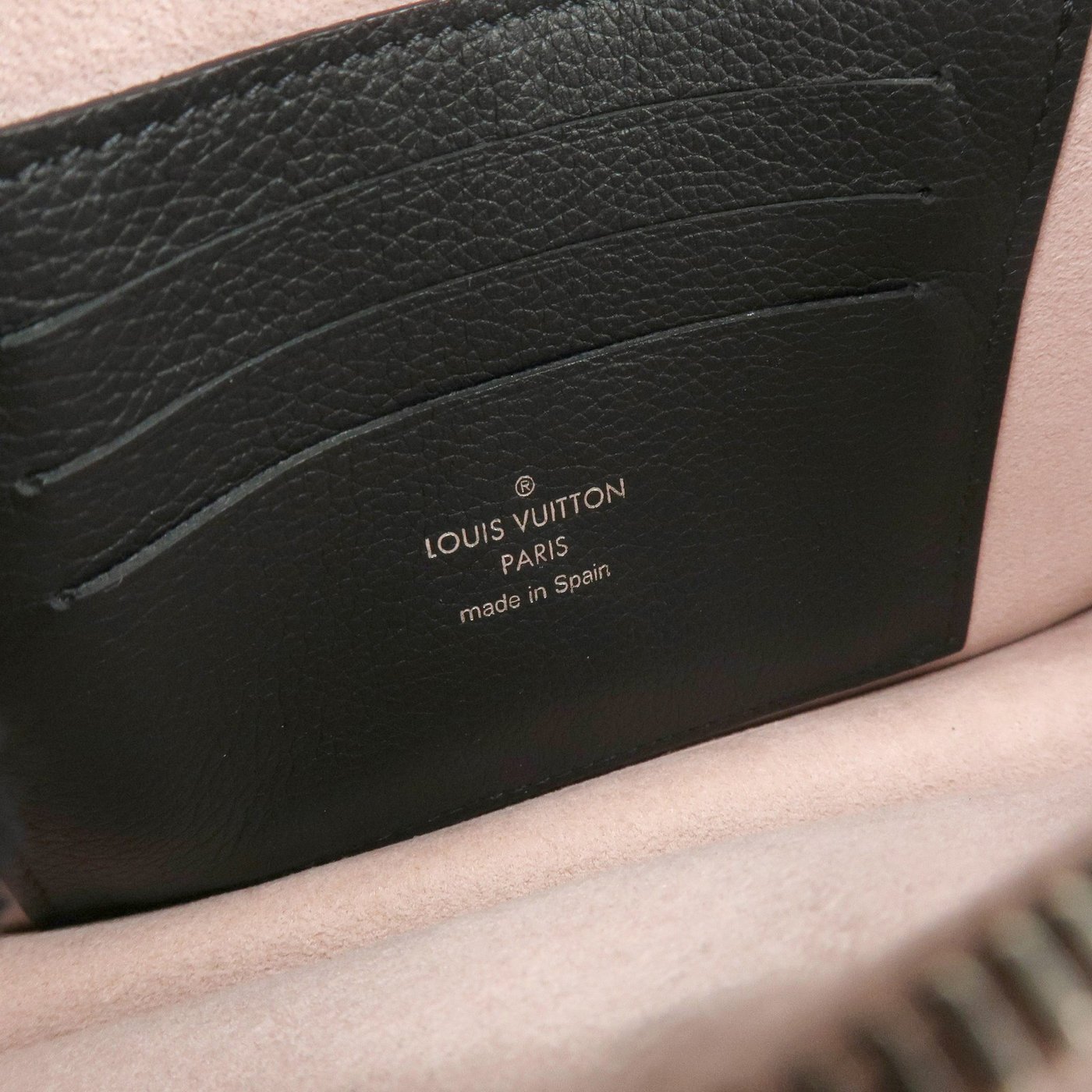 Louis Vuitton Mylockme Chain Pochette Leather Mini