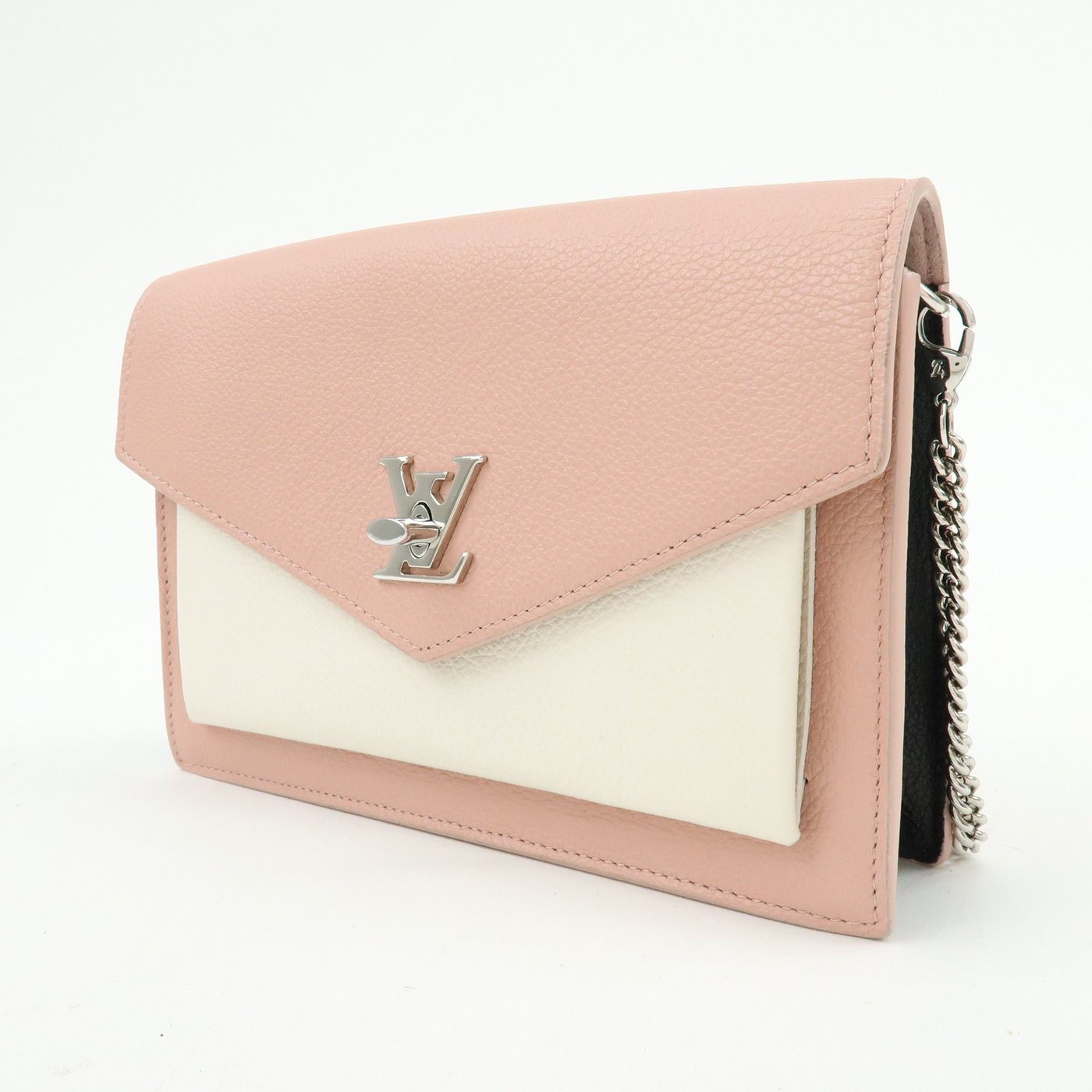 Louis Vuitton Mylockme Chain Pochette Leather Mini