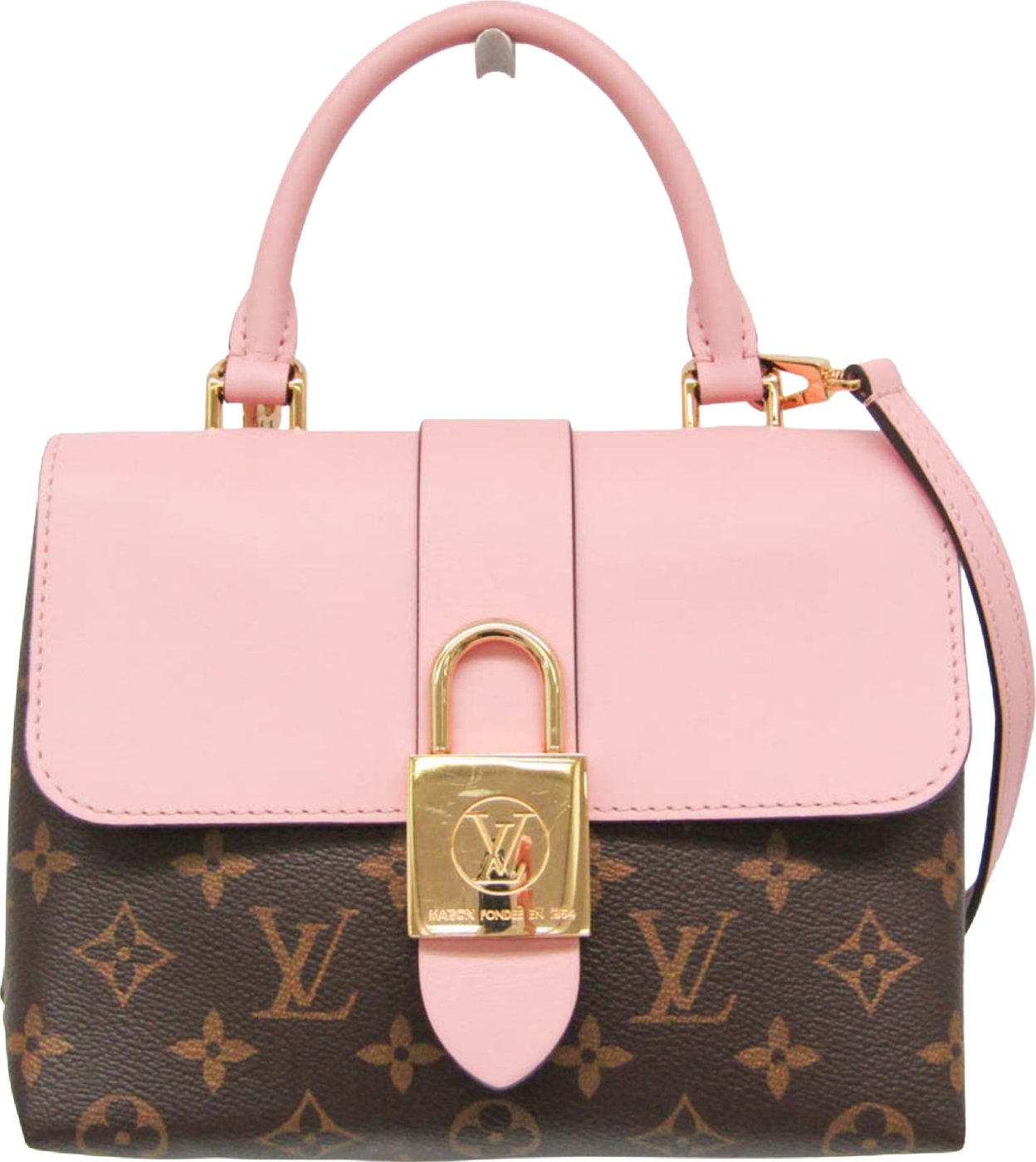 Louis Vuitton Locky Monogram Canvas with Leather BB