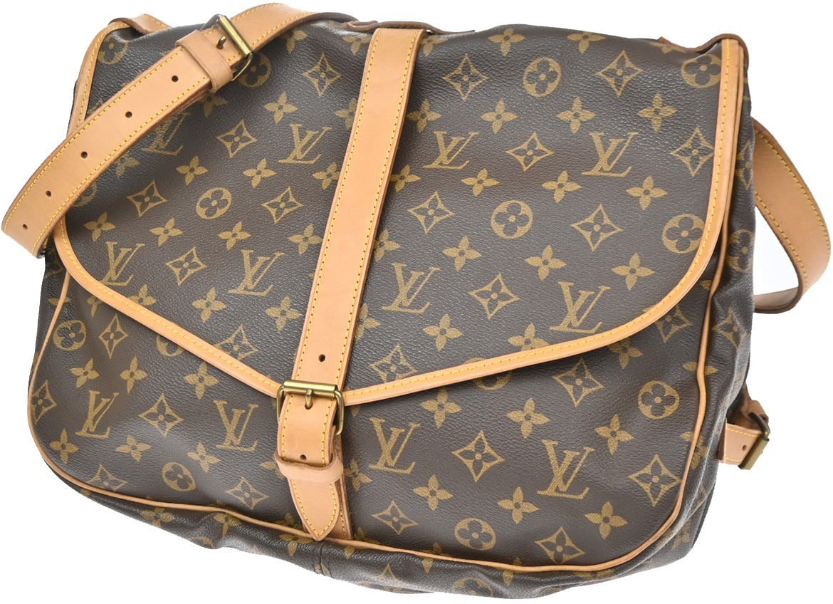 Louis Vuitton Saumur Monogram Canvas 35